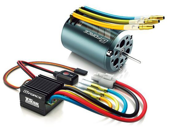 G-Force TS50A ESC and Super Fast 13.5T 2760KV Brushless Motor Type